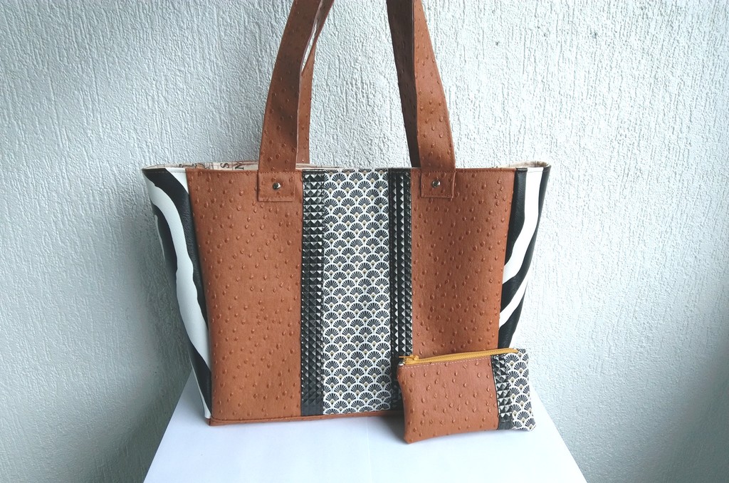 sac cabas camel zebre eventails
