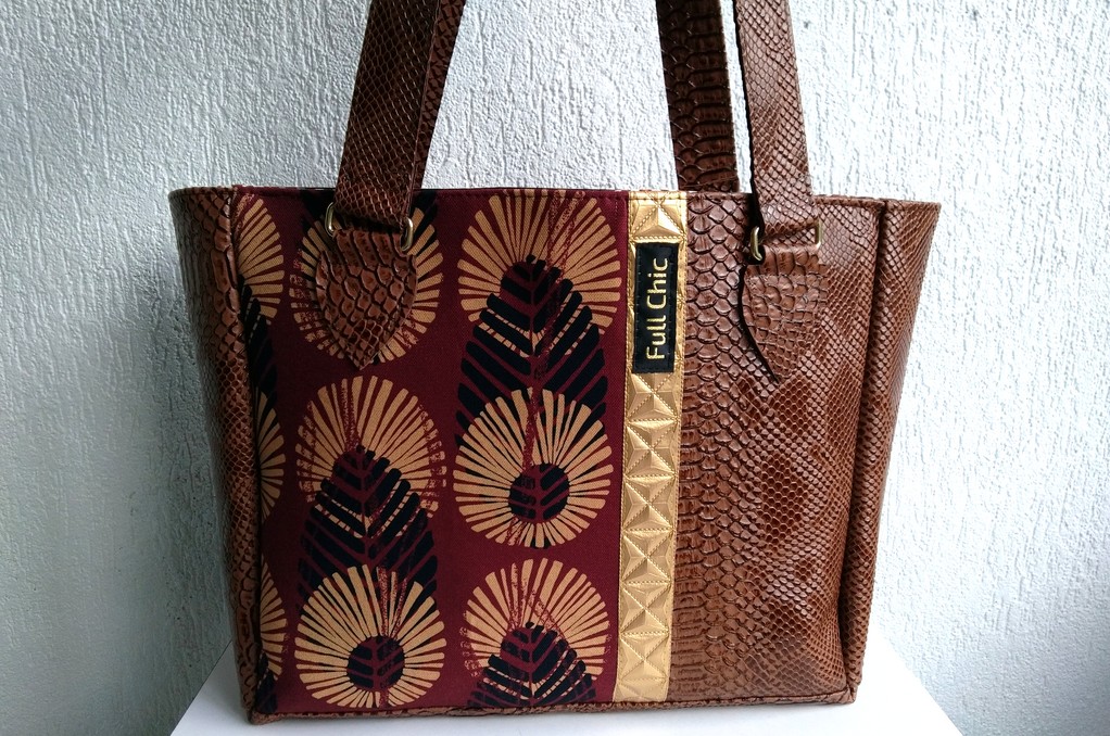sac ethnique marron