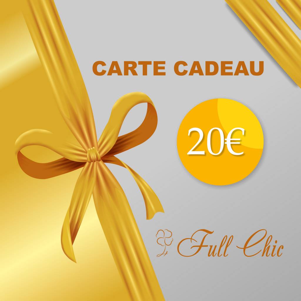 CARTE CADEAU 20 EUROS