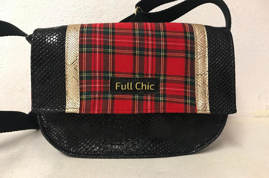 Mini Besace tartan